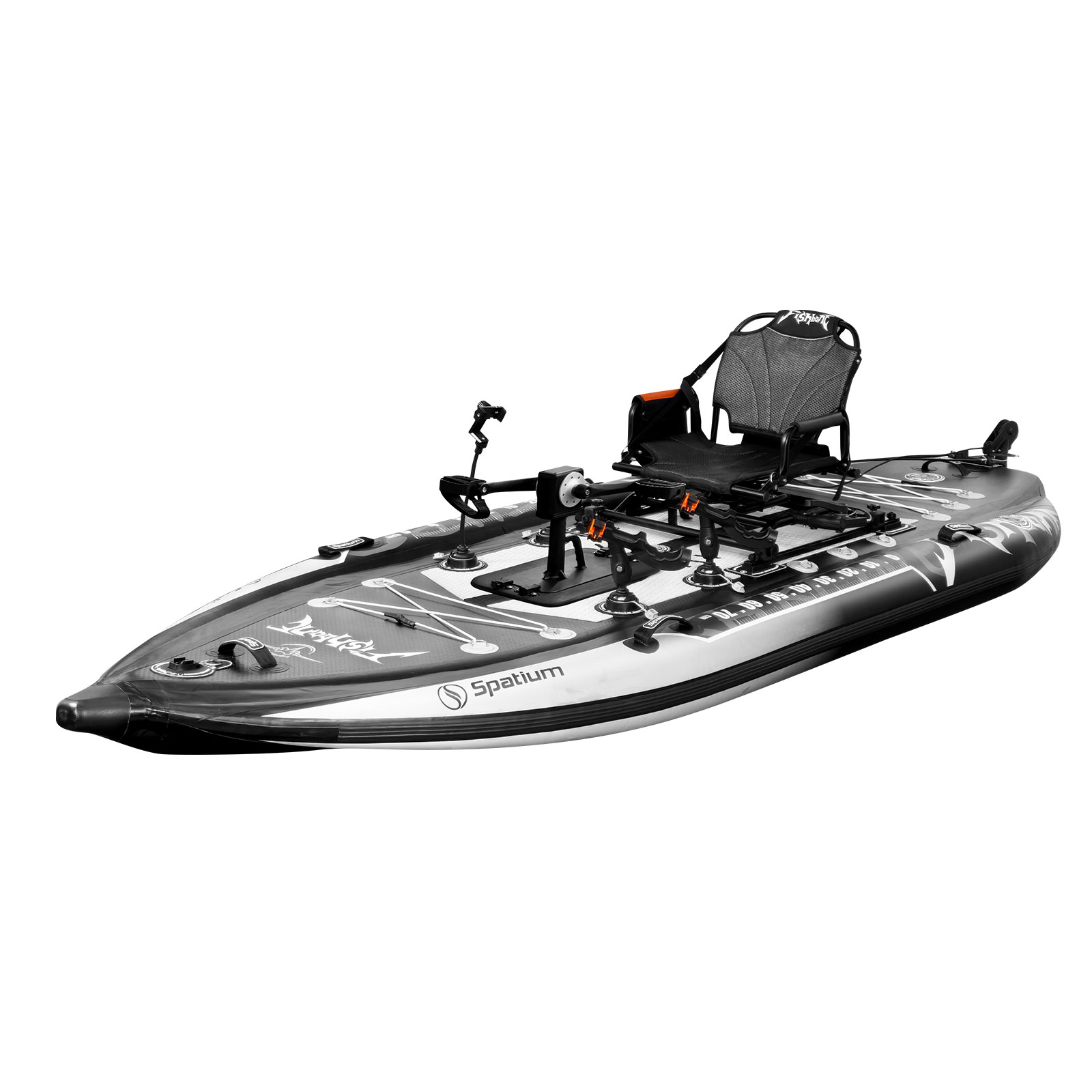 Caiaque Inflável Spatium com P - Fishing Kayak Pedal Drive avaliação e preço